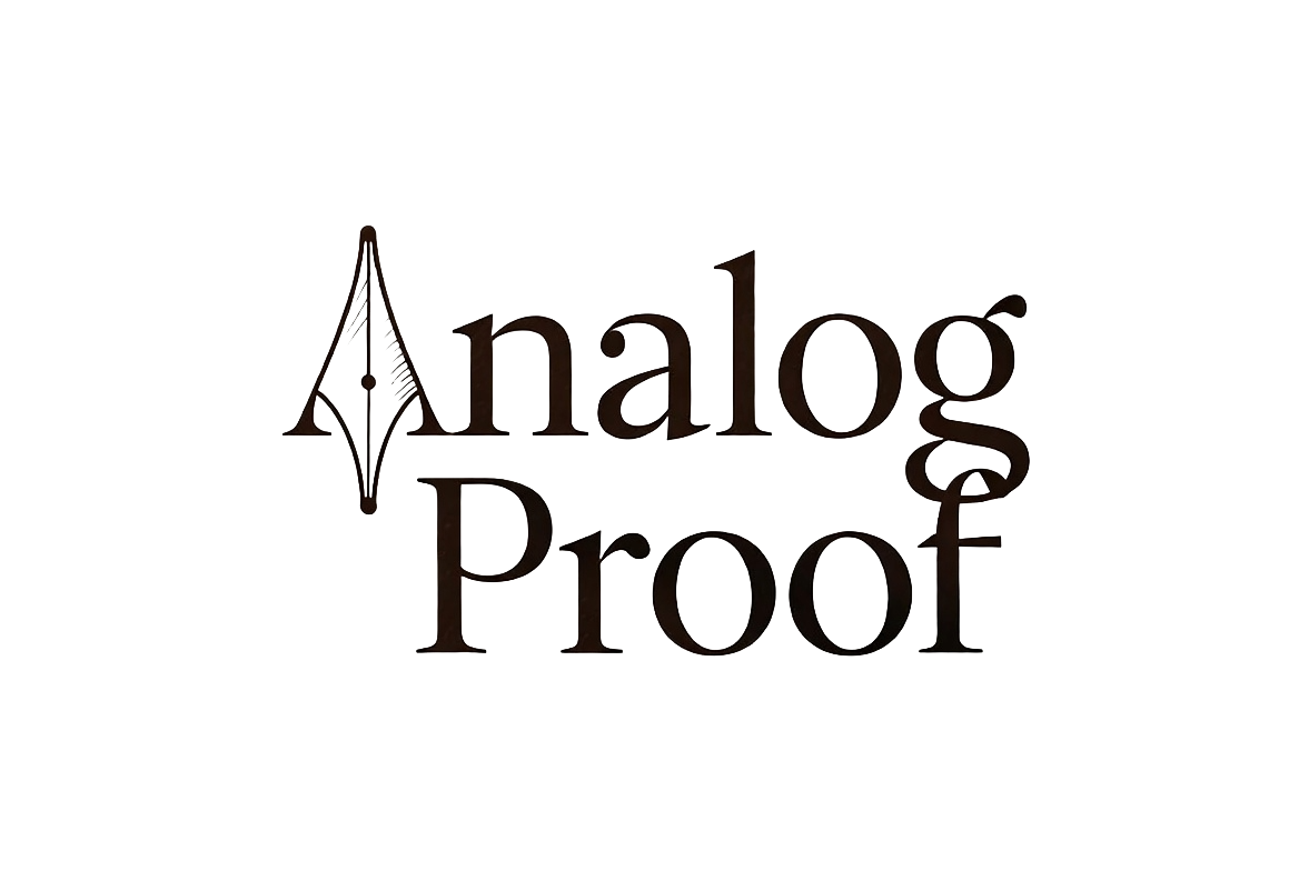 Analog Proof